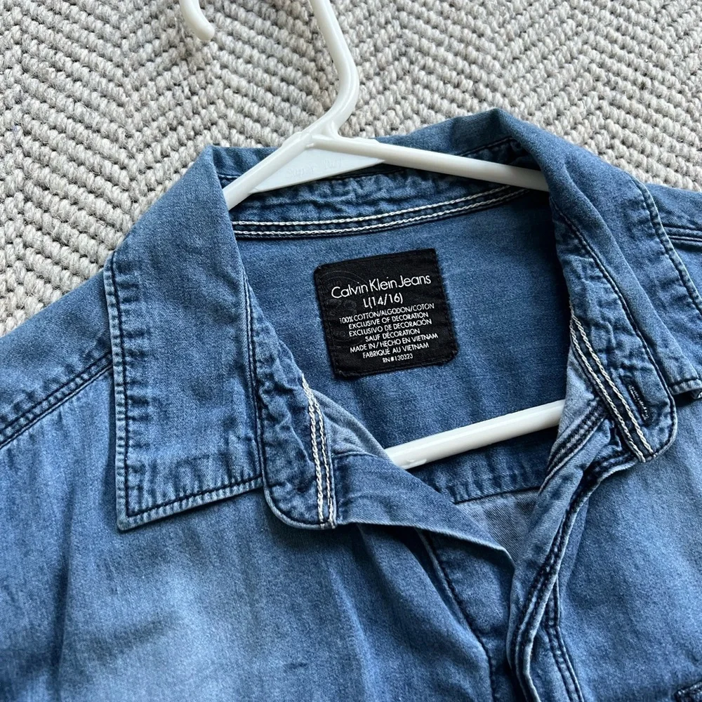 Calvin Klein button down shirt